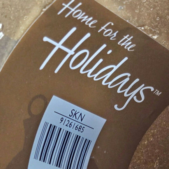 Home for the Holidays EUC Christmas tree candle set vintage 2005 brown gold - Picture 4 of 14